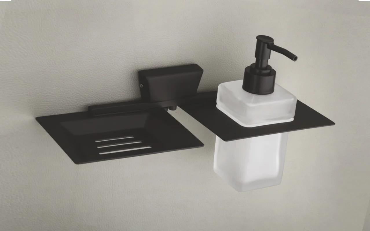No. 071 Soap Dish with Liquid Dispenser