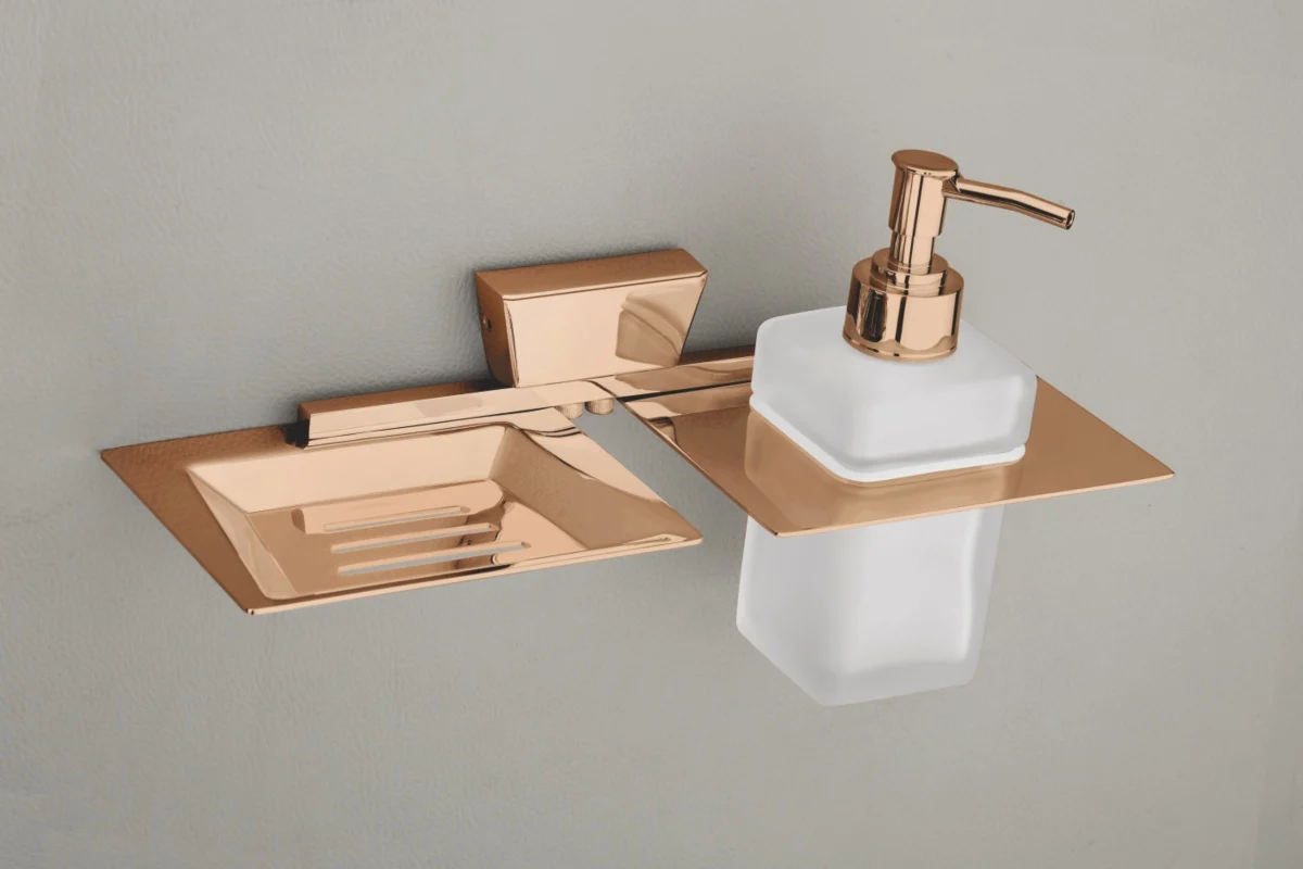 No. 031 Soap Dish with Liquid Dispenser
