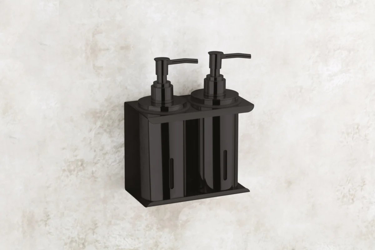 No. 2006 Liquid Soap Dispenser Black Double