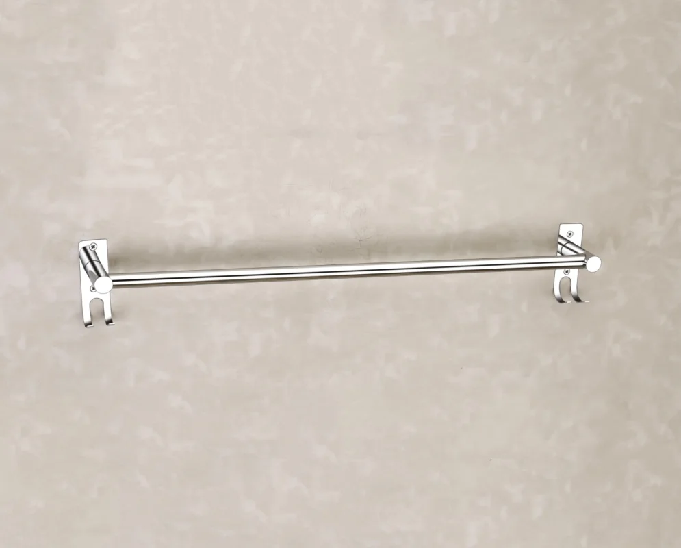 Matric Stainless Steel Towel Rod with Hooks